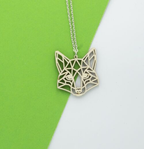 Geometric Animal Necklaces - Fox