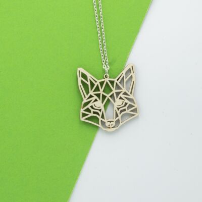 Geometric Animal Necklaces - Fox