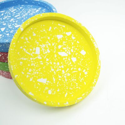 Medium trinket tray - Yellow