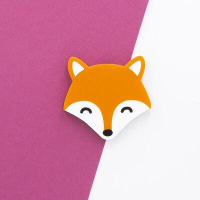 Cute Fox Brooch