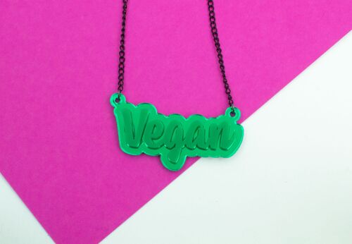 Vegan Statement Necklace (Copy)