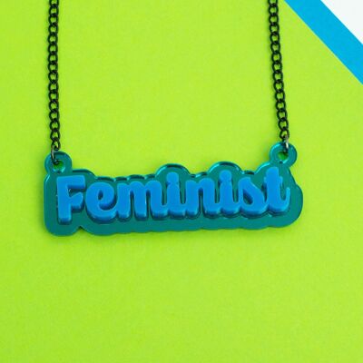 Feministische Halskette