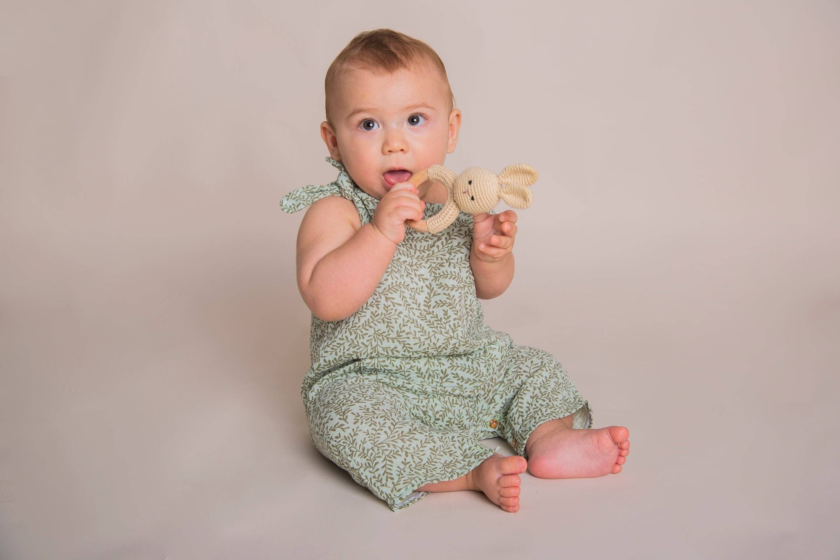 Macaco estampado verde