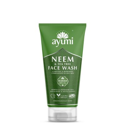 Ayumi Nettoyant Visage Neem & Arbre à Thé 150 ml