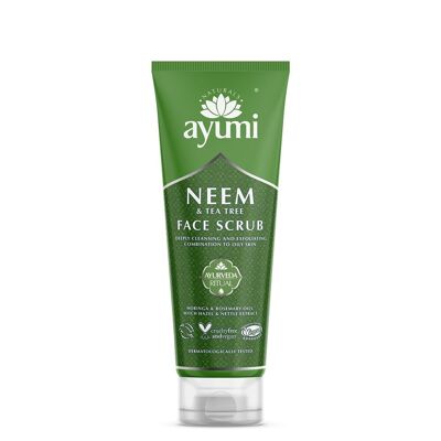 Ayumi Gommage Visage Neem & Arbre à Thé 125 ml