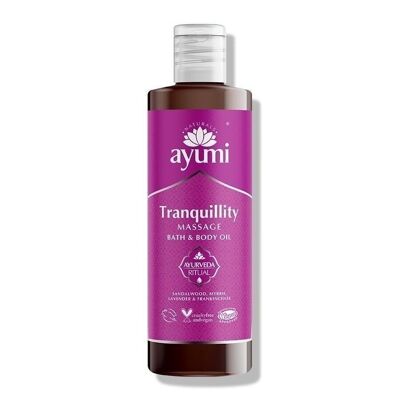 Ayumi Tranquillity Massage Bath & Body Oil 250ml