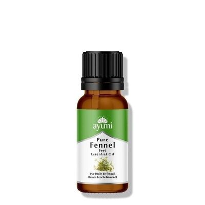 Olio essenziale di semi di finocchio puro Ayumi 15 ml (grado alimentare)