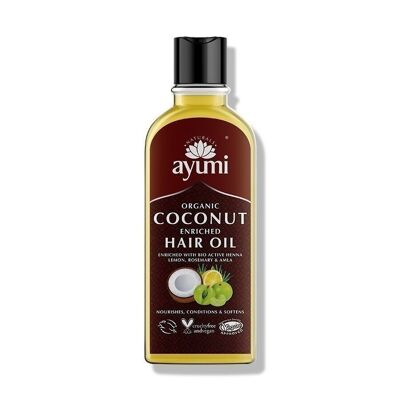 Olio per capelli arricchito con cocco Ayumi 150 ml