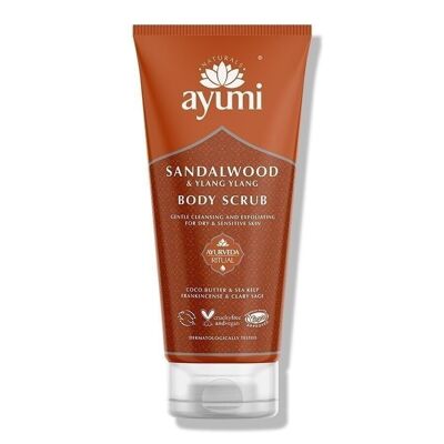 Ayumi Scrub corpo al legno di sandalo e ylang ylang 200 ml