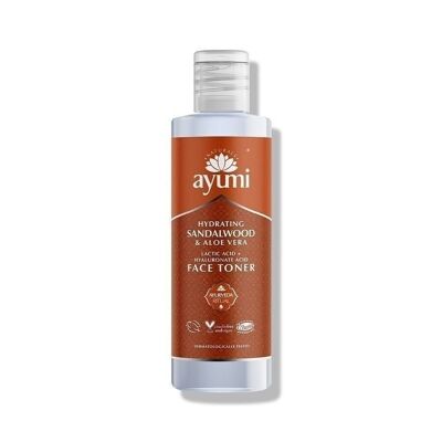 Ayumi Feuchtigkeitsspendender Sandelholz- und Aloe-Toner 150 ml