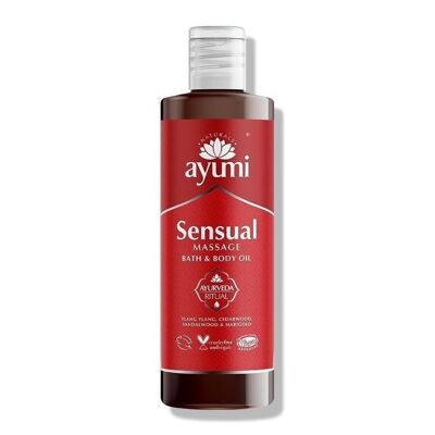 Ayumi Huile de bain et corps de massage sensuel 250 ml