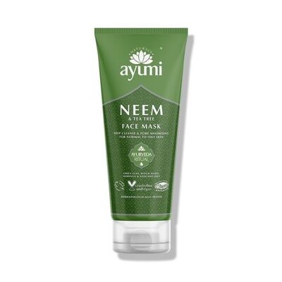 Mascarilla Facial Ayumi Neem y Árbol de Té 100ml