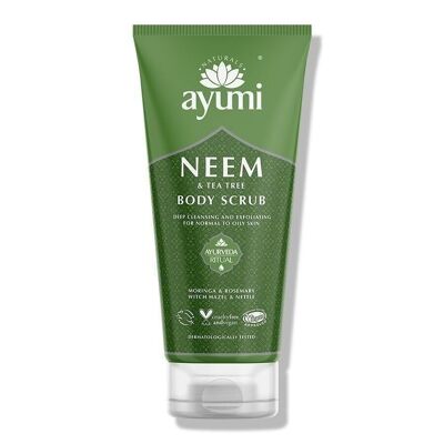 Scrub corpo Ayumi Neem e Tea Tree 200ml