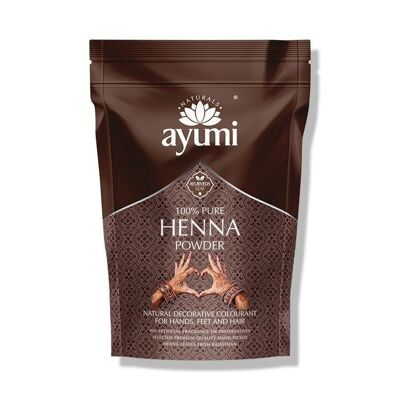 Polvere di henné puro (Mendhi) Ayumi 200 g