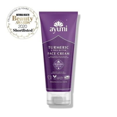 Ayumi Crème Visage Curcuma & Beurre de Karité 100 ml