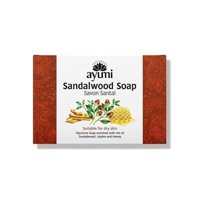 Ayumi Sandelholz- und Jojoba-Seife 100 g