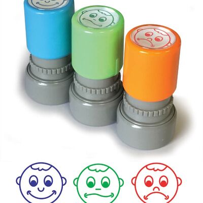 Pack of automatic stamps, Pictos Stamps Smiley