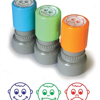 Pack of automatic stamps, Pictos Stamps Smiley