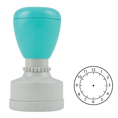 Timbro dell'orologio "Ore"