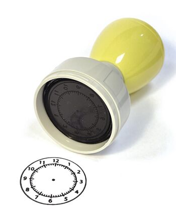 Tampon horloge "Minutes" 2