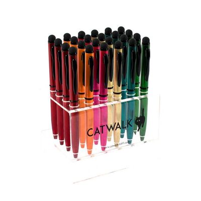 COLORFUL PENS WITH TOUCH POINT-RESINE MODEL