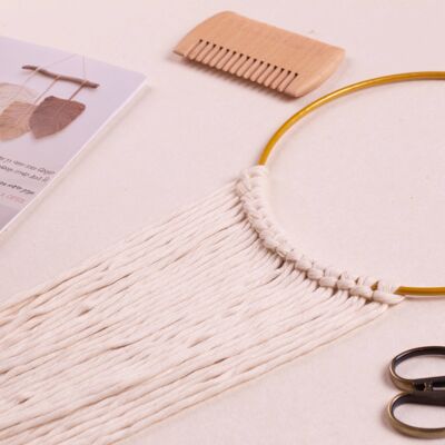 KIT MACRAME FAI DA TE MODELLO CERCHIO