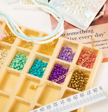 KIT BIJOUX DIY PASTEL VIBES MULTICOLORE 1