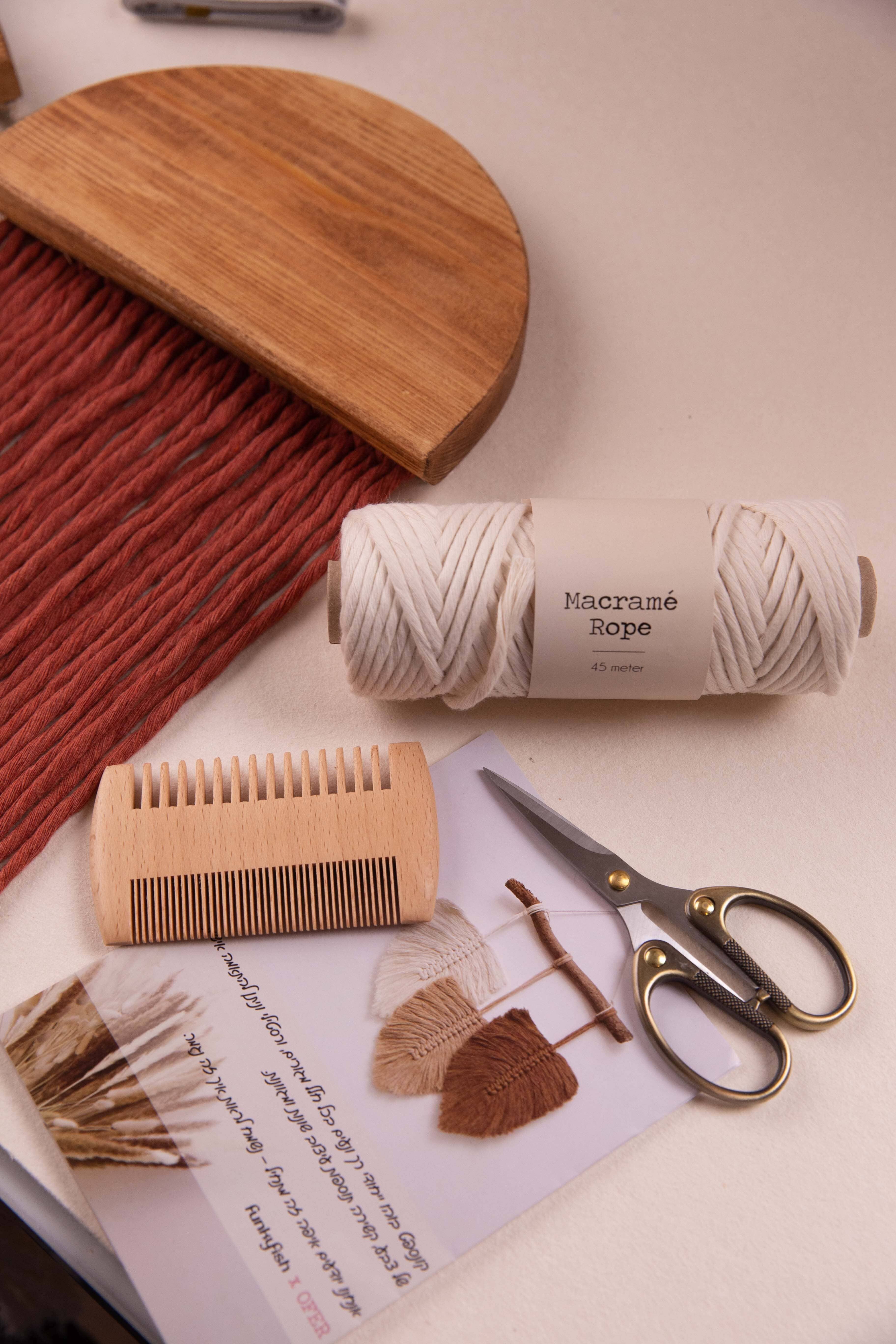 DIY MACRAME HALBKREISMODELL-KIT