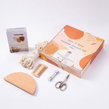 KIT DE MODÈLE BRICOLAGE MACRAME DEMI-CERCLE 3