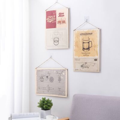 KIT PLAKATE DIY VINTAGE MODELL