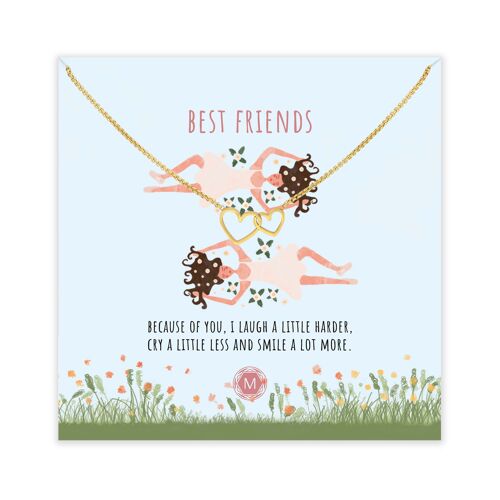 BEST FRIENDS Necklace II Gold