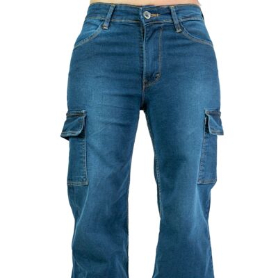 Pantaloni cargo in pietra. jeans 2