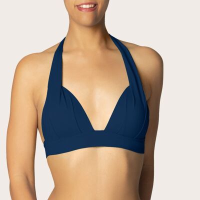 ESSENTIELS Padded Triangle Top - Navy