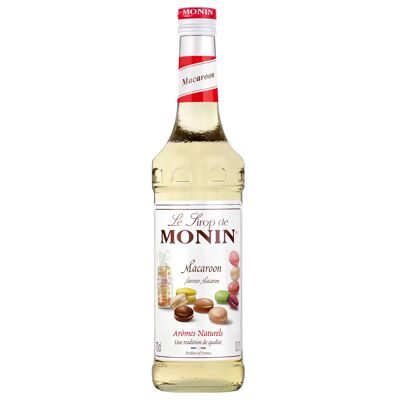 Sirop Saveur Macaron MONIN pour boissons chaudes et cocktails - Arômes naturels - 70cl