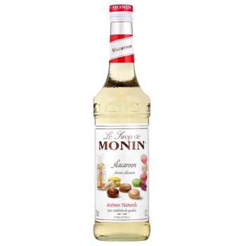 Sirop Saveur Macaron MONIN pour boissons chaudes et cocktails - Arômes naturels - 70cl 1
