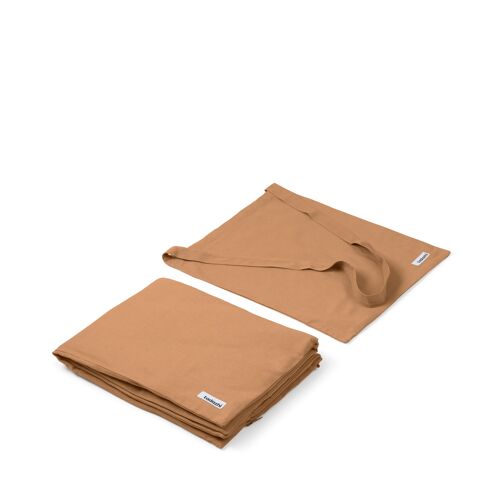 Duvet w bag Light brown 100x70x14 cms