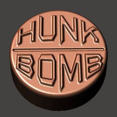 Hunk Bomb Bath Bomb Mould