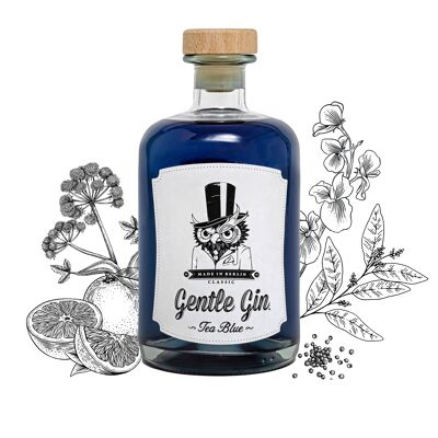 Gentle Gin Tea Blue / Berlin Gin - 500ml