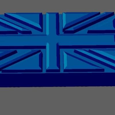 Union Jack Bath Bomb Mould