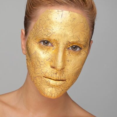 L'Oro delle Fate - Maschera Artigianale Viso con Oro 24 Kt