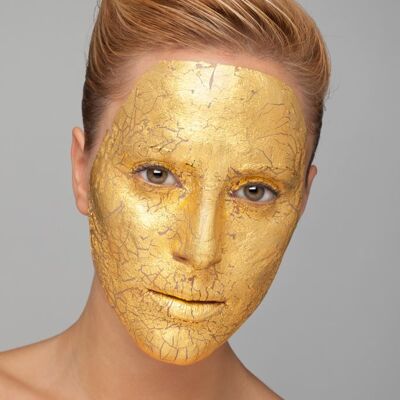 L'Oro delle Fate - Maschera Artigianale Viso con Oro 24 Kt