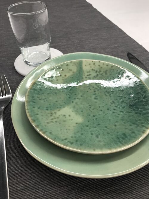 Large plate collection Green