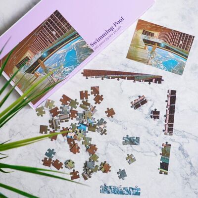 Swimming Pool Jigsaw Puzzle 500 Pieces