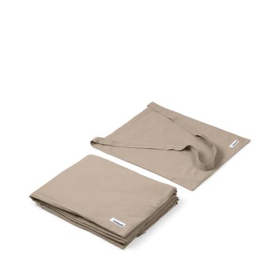 Duvet w bag Beige 80x60 cms