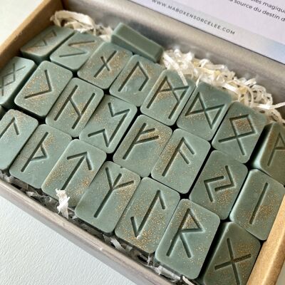 Fondants parfumés | 25 Runes Futhark