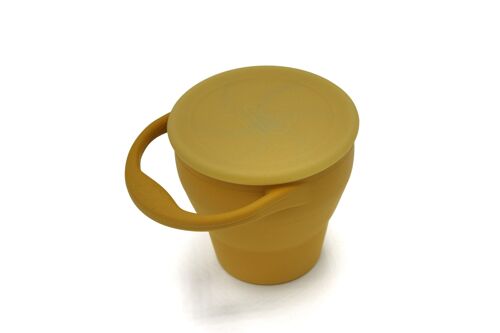 Silicone Snack Cup Mustard