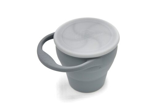 Silicone Snack Cup Storm Grey