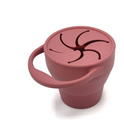 Silicone Snack Cup Wild Rose