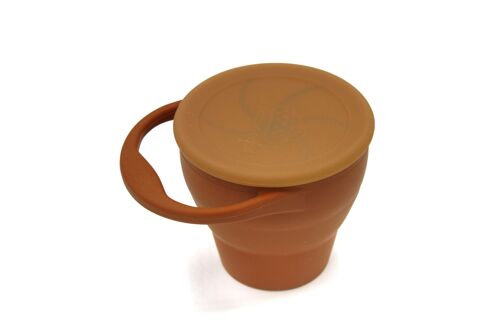 Silicone Snack Cup Caramel