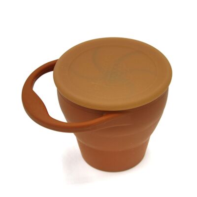 Silicone Snack Cup Caramel